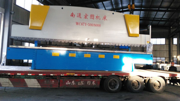 WC67Y-500/8000液壓板料折彎機